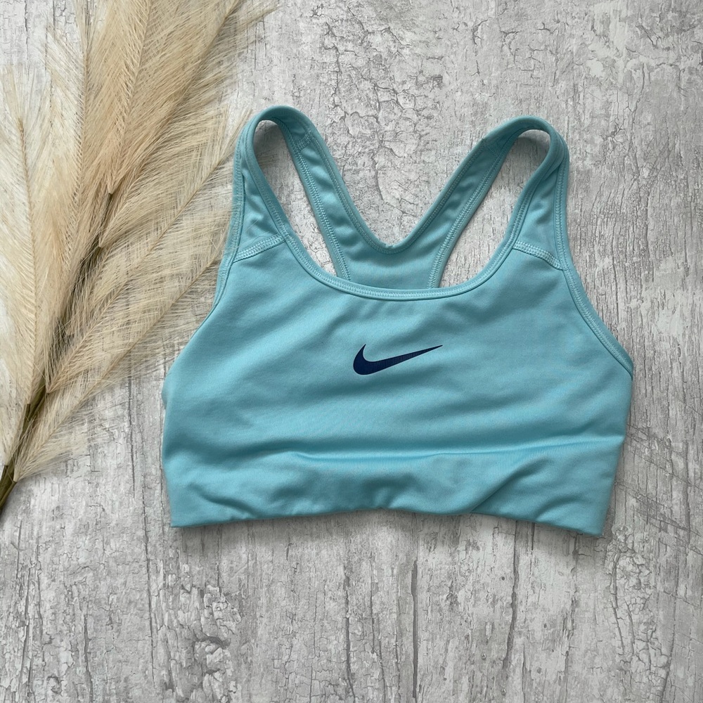 Nike sports bra blue - S